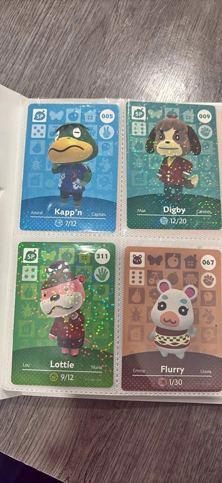 Animal Crossing Amiibo Cards