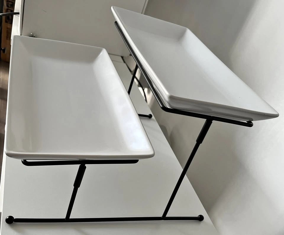 Soho Loft 2-Tier Platter Set