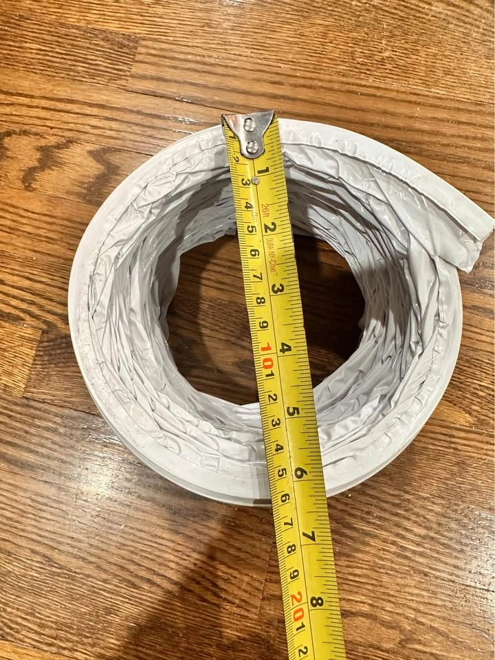 Portable AC Exhaust Hose - 5.9" Diameter, 135cm Length - photo 4
