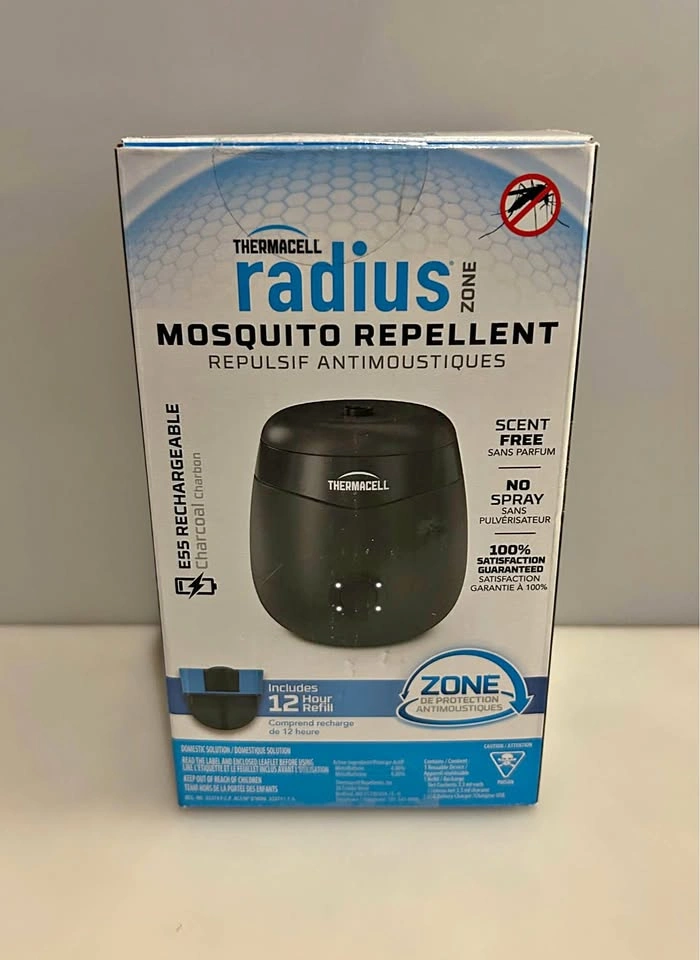 New Thermacell Radius Zone Rechargeable Mosquito Repellent
