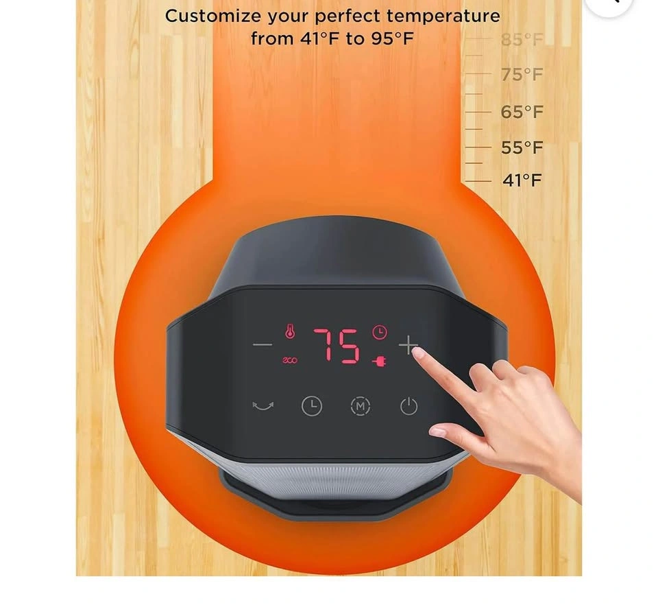 Better Homes & Gardens 23In Tower Heater, Black, New - photo 3