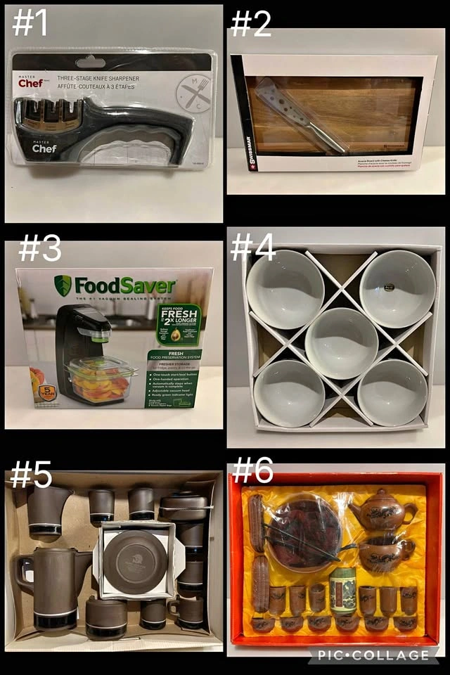New Kitchen & Home Items - Prices in description