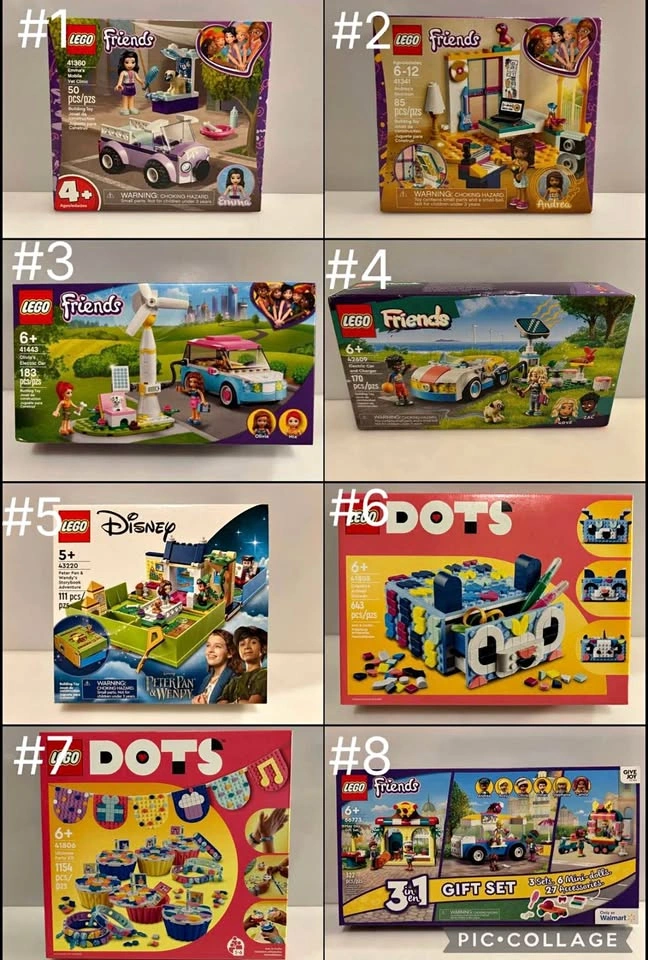 New Lego Friends, Disney & Dots Sets