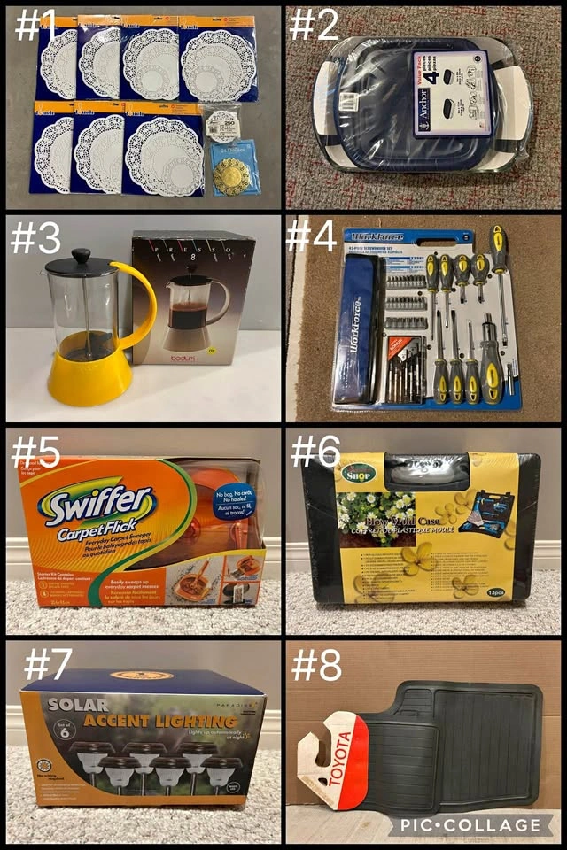 New Home & Kitchen Items - $20 each