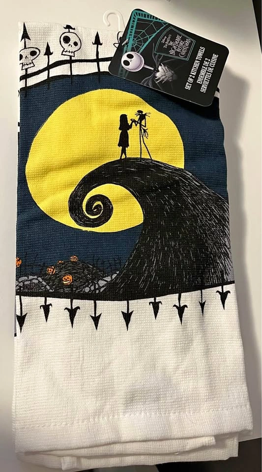 Nightmare Before Christmas Dish Towels (Set of 2)