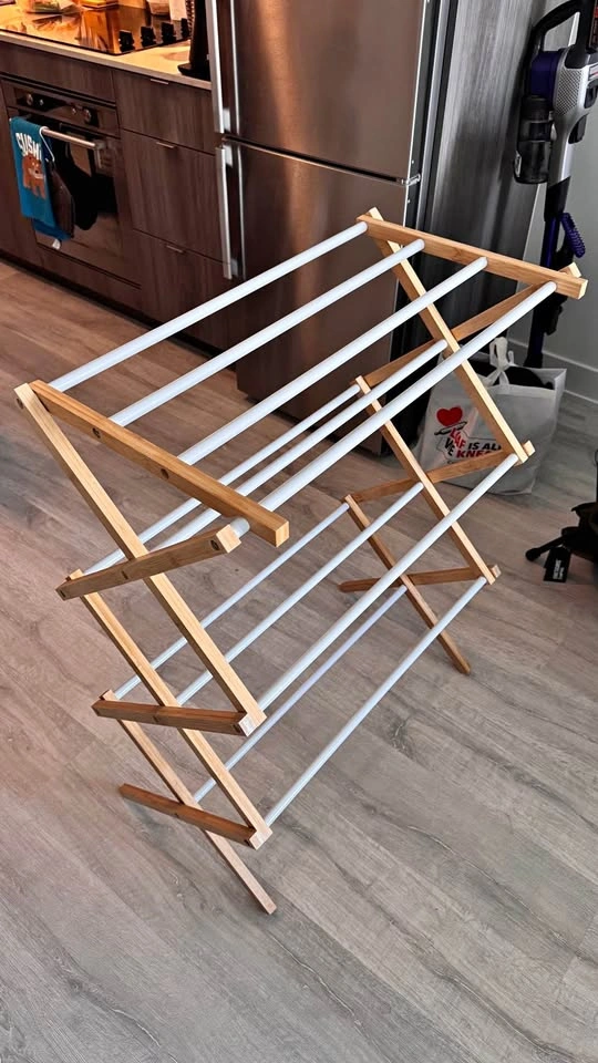 Foldable Clothes Drying Rack