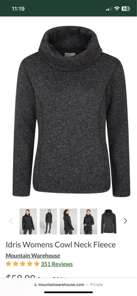 Mountain Warehouse Fleece Sweater - Size 8 - photo 5