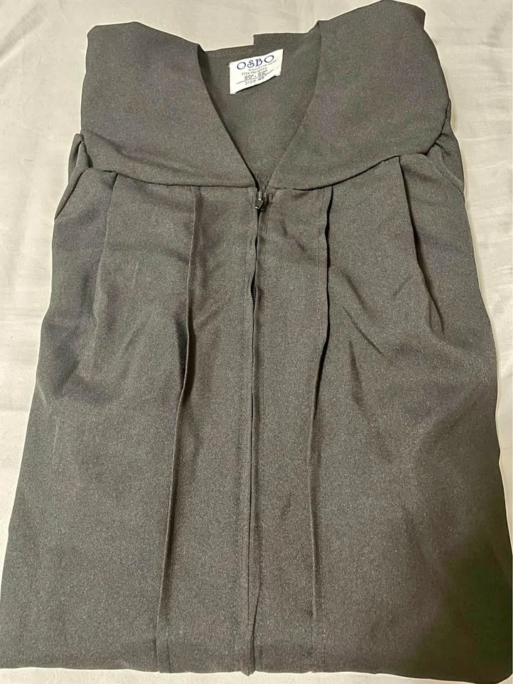 Graduation Gown Black