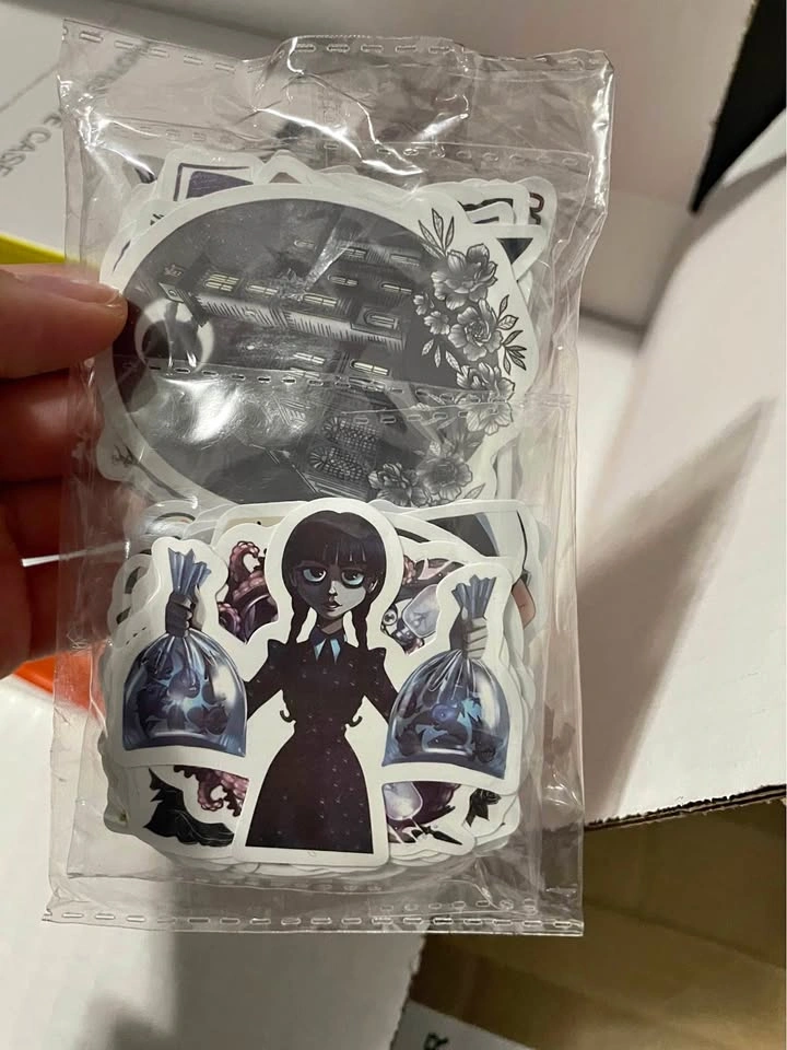 100 pcs Wednesday Addams Stickers