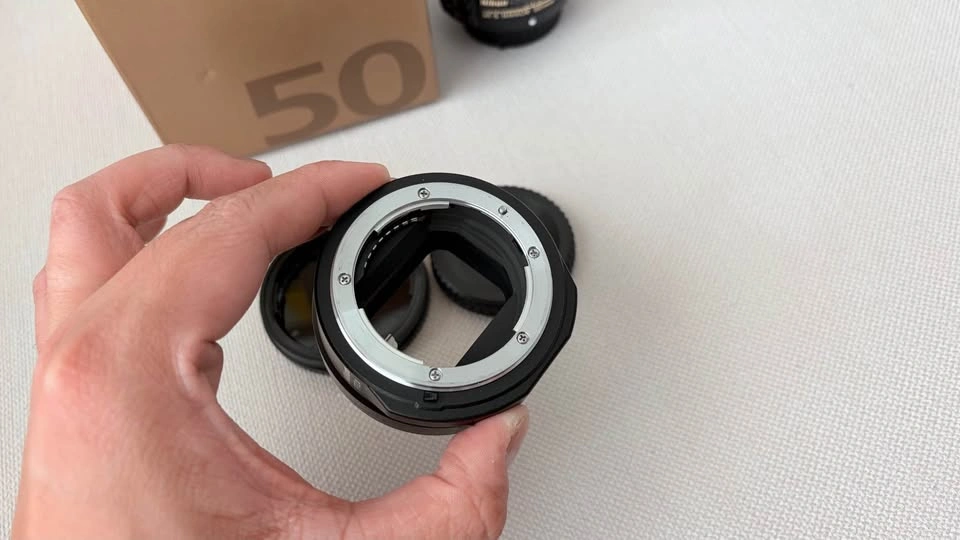 Nikon FTZ II Adapter with 50mm f1.8 Lens - photo 2