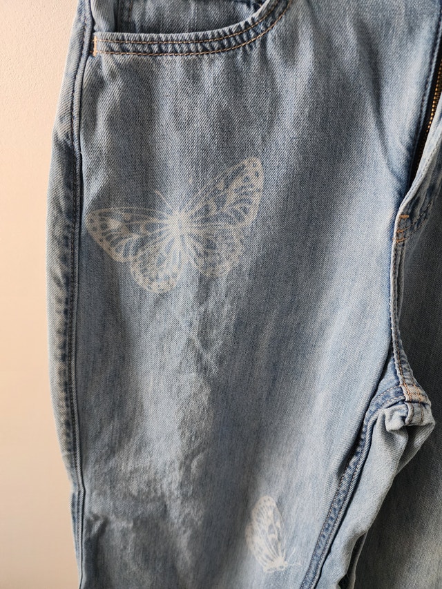 Girls 0R w 25R Butterfly jeans - photo 3