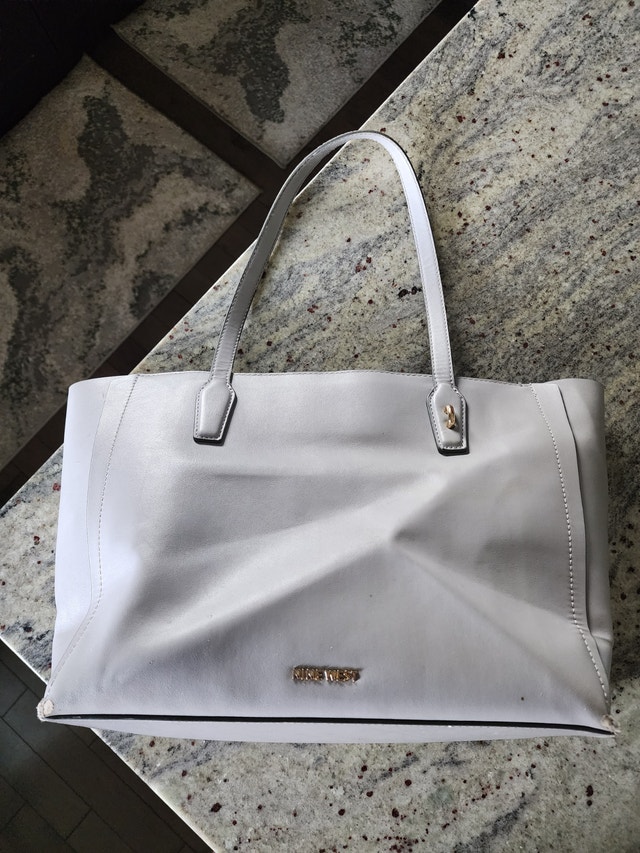 Nine West Leather Tote Bag Purse - photo 4