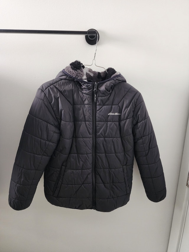 Kids age 6-11 Reversible Eddie Bauer Jacket M