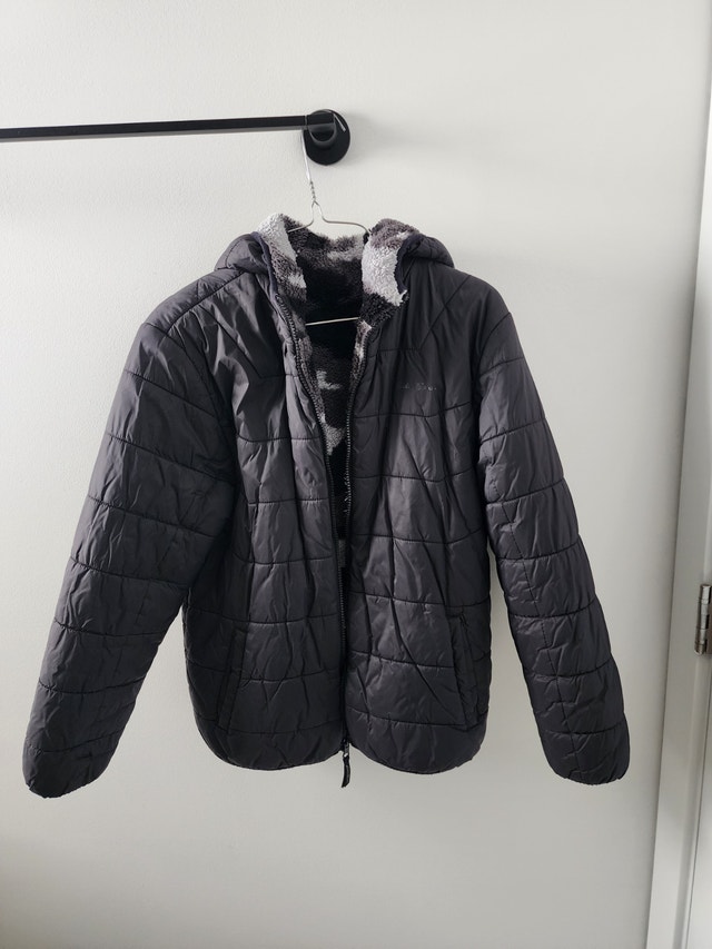 Kids youth to teen winter reversible jacket in excellent conditM