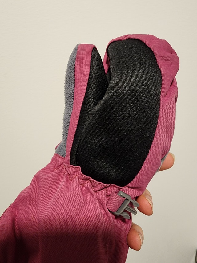 Kids Ski/Snow Gloves with Safety Lock - photo 4