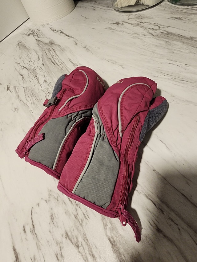 Kids Ski/Snow Gloves with Safety Lock - photo 5