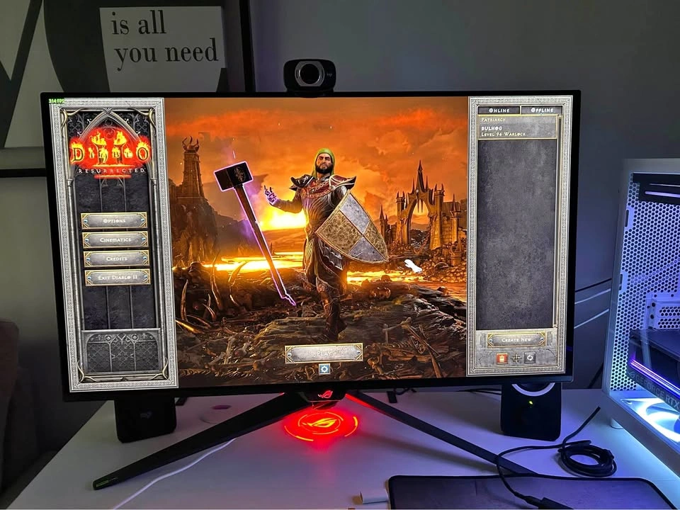 Asus ROG Swift PG32UCDM QD-OLED 4K 240Hz Gaming Monitor