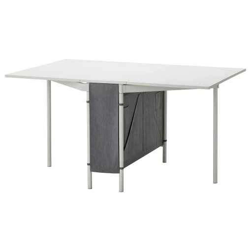 IKEA Kallhall Gateleg Table with Storage & 4 Chairs - photo 2