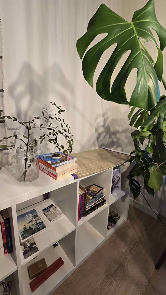 IKEA KALLAX White 8-Cube Storage Unit - photo 3