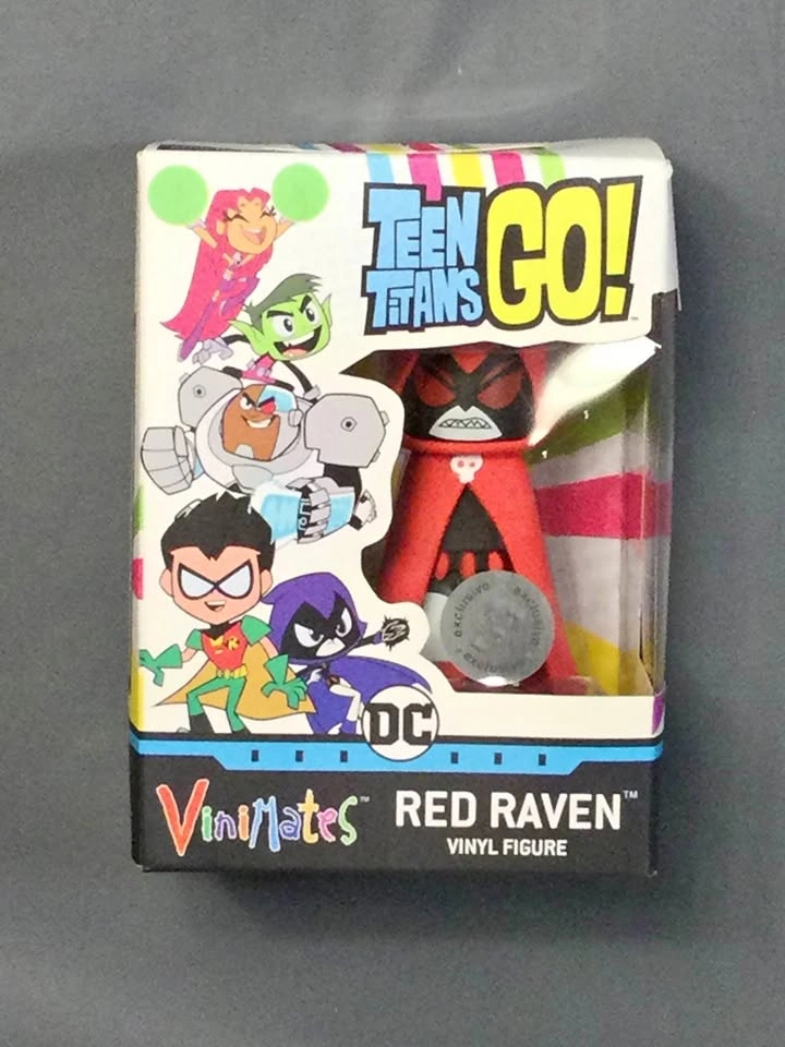 Teen Titans Go! ViniMates Red Raven Vinyl Figure New In Box
