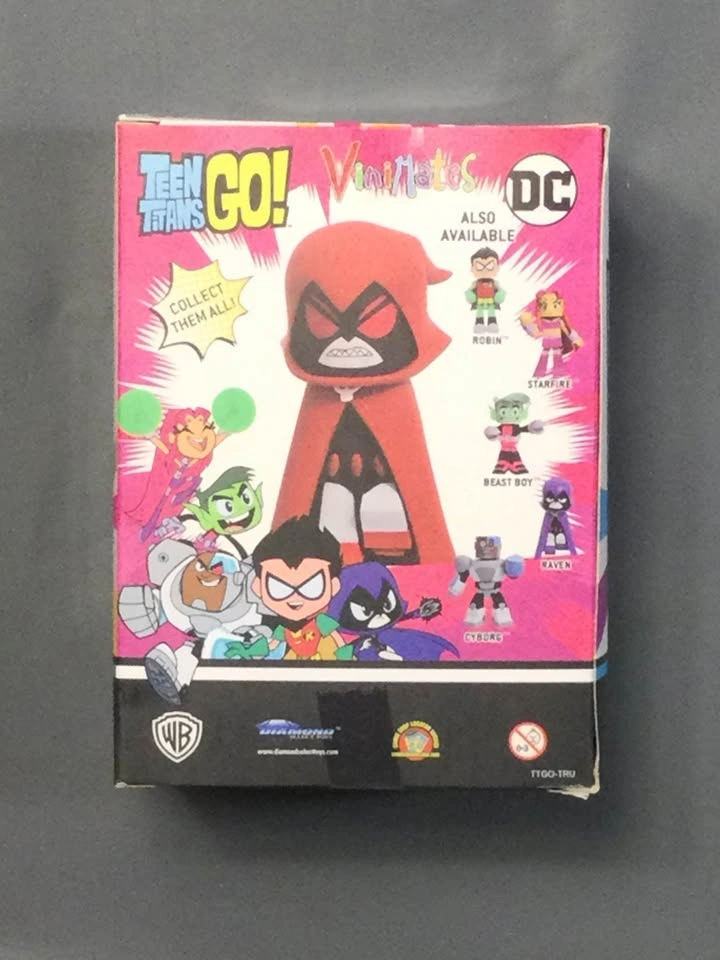 Teen Titans Go! ViniMates Red Raven Vinyl Figure New In Box - photo 3