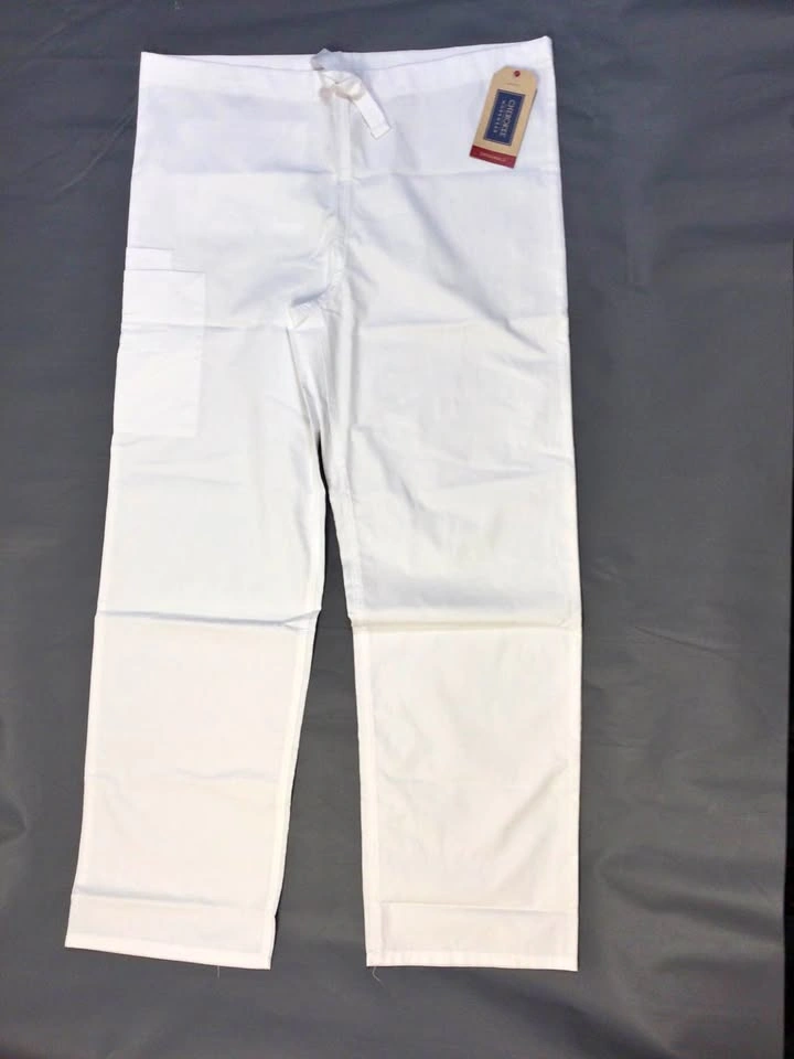 Cherokee White Scrub Pants - Small (S) Unisex - New w/ Tag