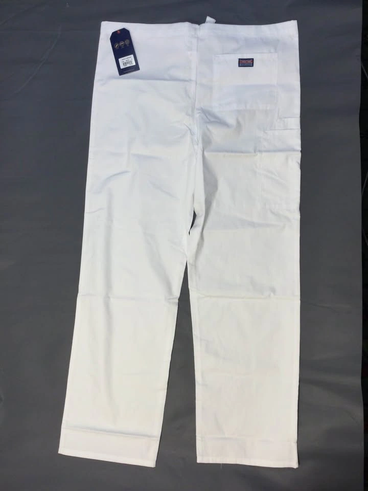 Cherokee White Scrub Pants - Small (S) Unisex - New w/ Tag - photo 3