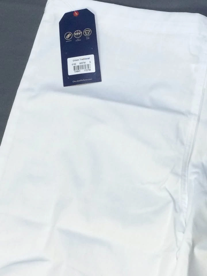 Cherokee White Scrub Pants - Small (S) Unisex - New w/ Tag - photo 4