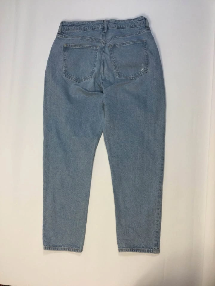 H&M Distressed Light Wash Jeans US 10 - photo 3
