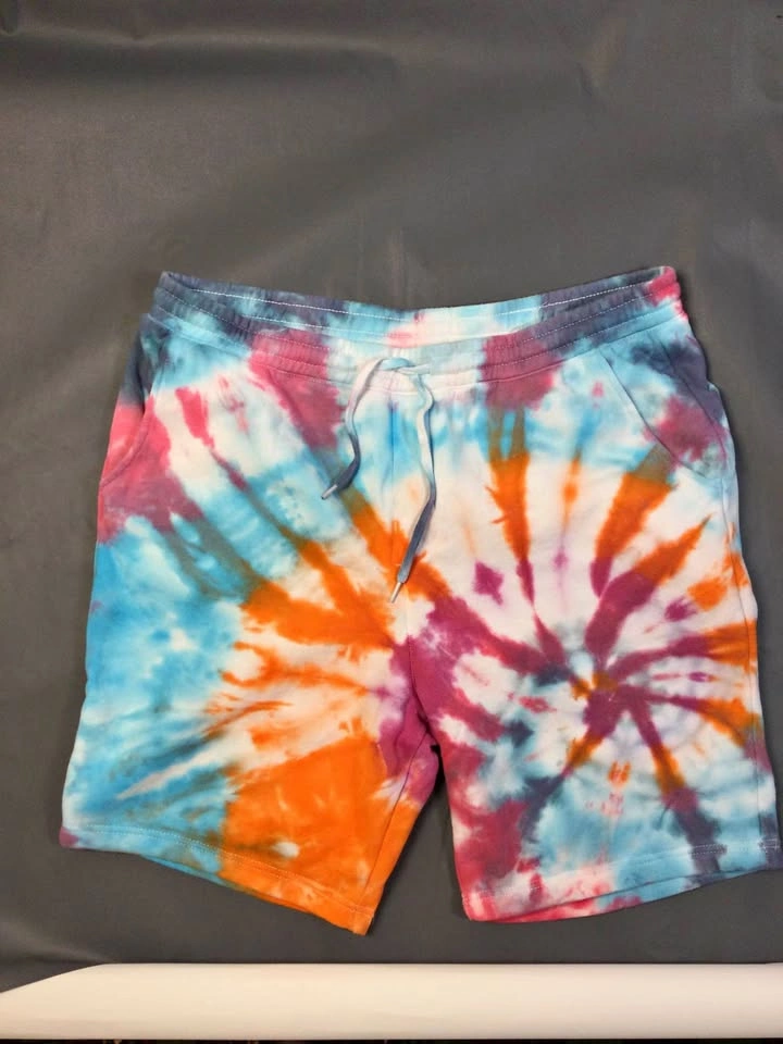 Tipsy Tie Dye Shorts XXL