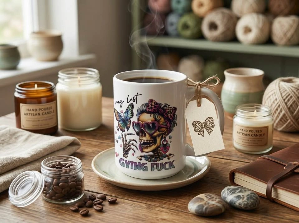 15oz Pearl Coated Mug - Slight Cosmetic Flaw - photo 2