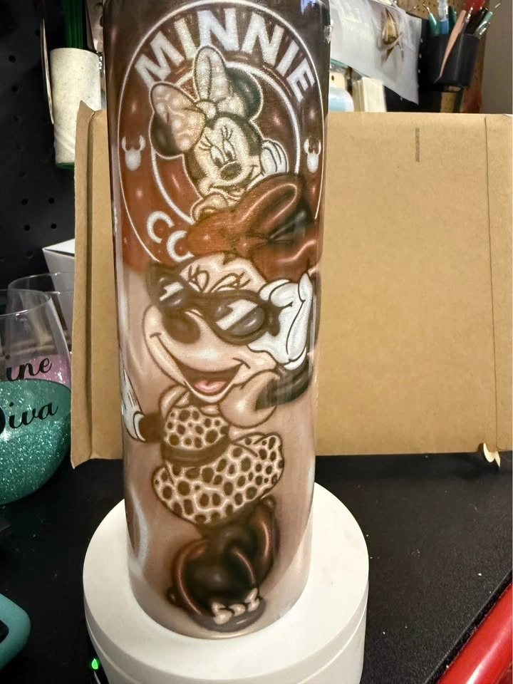 Clearout sale - Tumbler - Mickey Glitter - 20oz - sublimation - photo 2