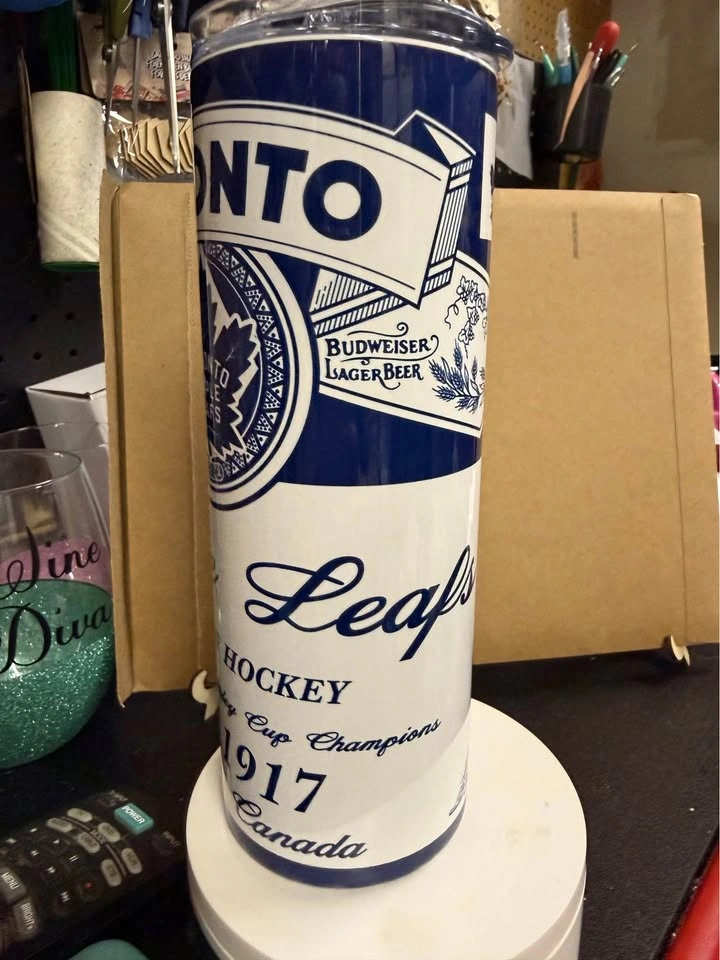 Last One: Toronto Maple Leafs 20oz Tumbler with Steel Straw & Bo - photo 3