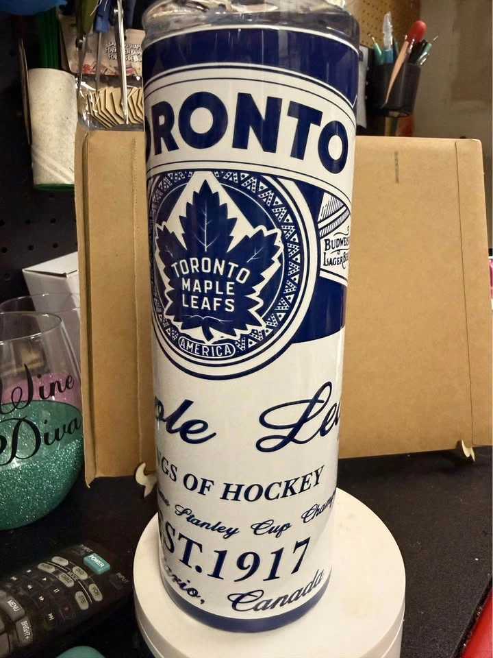 Last One: Toronto Maple Leafs 20oz Tumbler with Steel Straw & Bo - photo 5