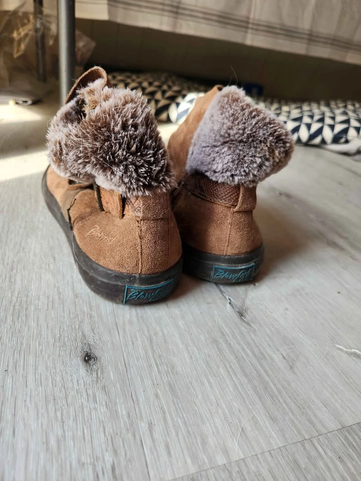 Blowfish Malibu Faux-Fur Trim Boots | Whiskey Brown | Size 41 (U - photo 3
