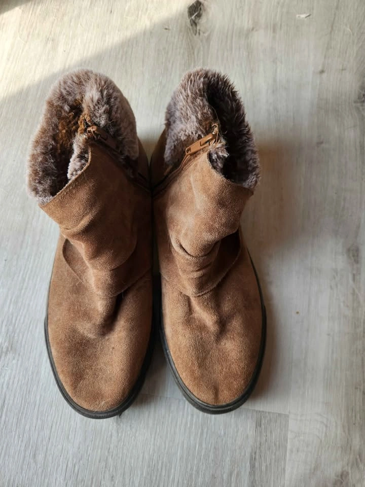 Blowfish Malibu Faux-Fur Trim Boots | Whiskey Brown | Size 41 (U - photo 4