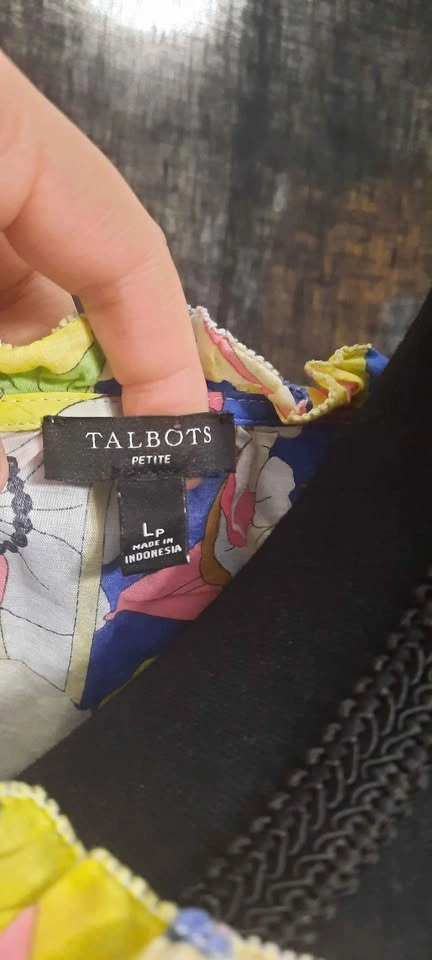 Blouse shirt Talbots size L petite - photo 5