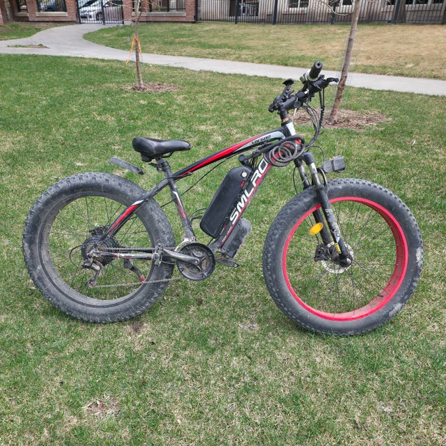 29" Fat Tire E-Bike | SMLRO XDC600 | Bafang Motor & 20AH Battery - photo 3