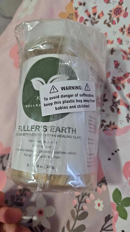Fuller's Earth (Multani Mitti Powder) - Indian Healing Clay 227g
