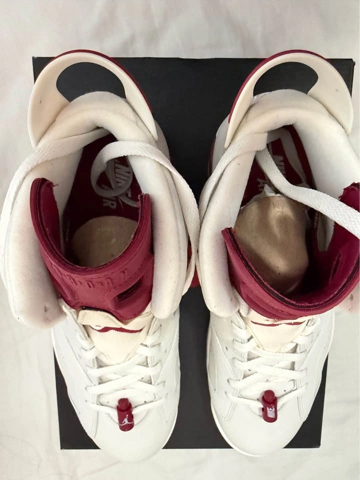 Air Jordan 6 Maroon 2015 Size 11 - photo 2