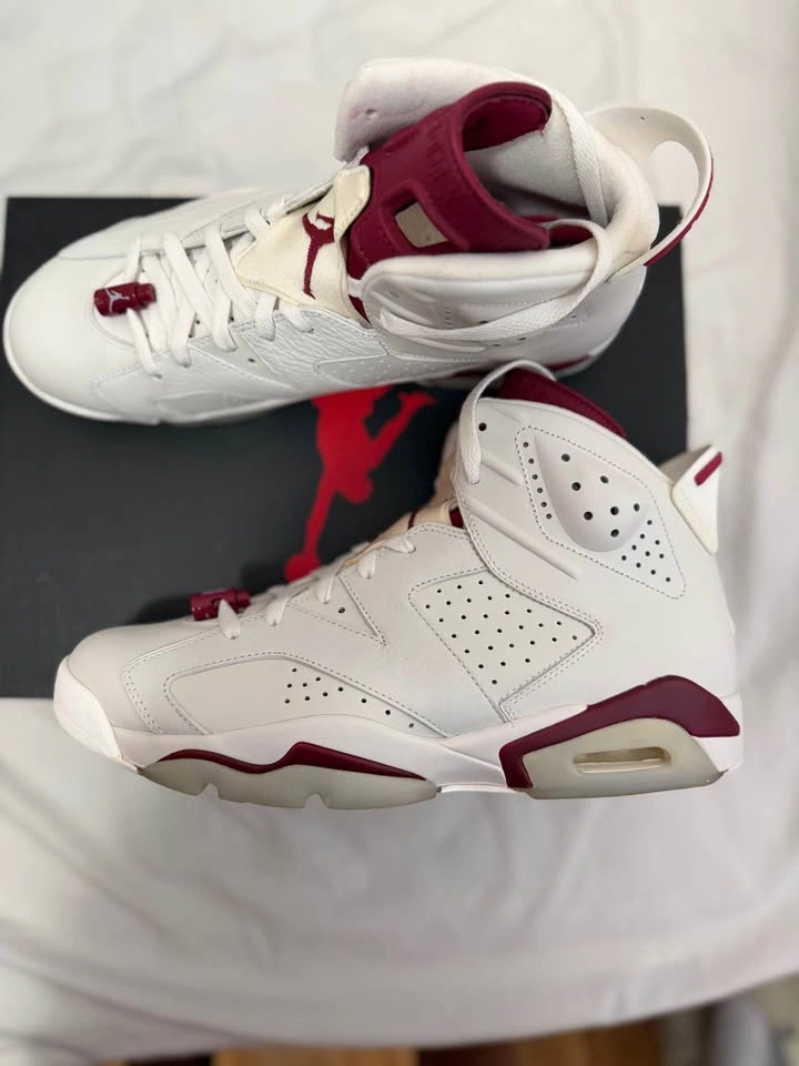 Air Jordan 6 Maroon 2015 Size 11 - photo 4
