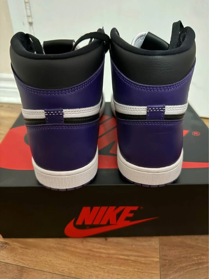 Air Jordan 1 Court Purple Size 11 - photo 3
