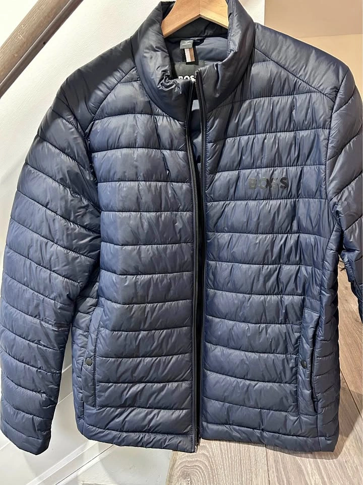 Boss Hugo Boss Water-Repellent Padded Jacket Navy US 38R (M)