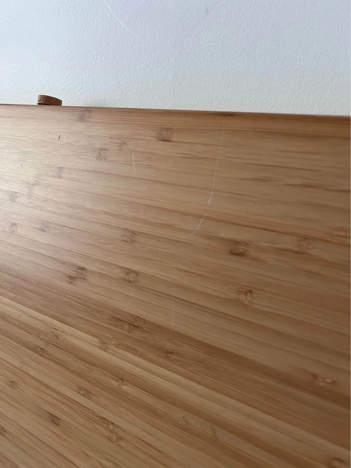IKEA LILLÅSEN Bamboo Desk w 3 Drawers - photo 5