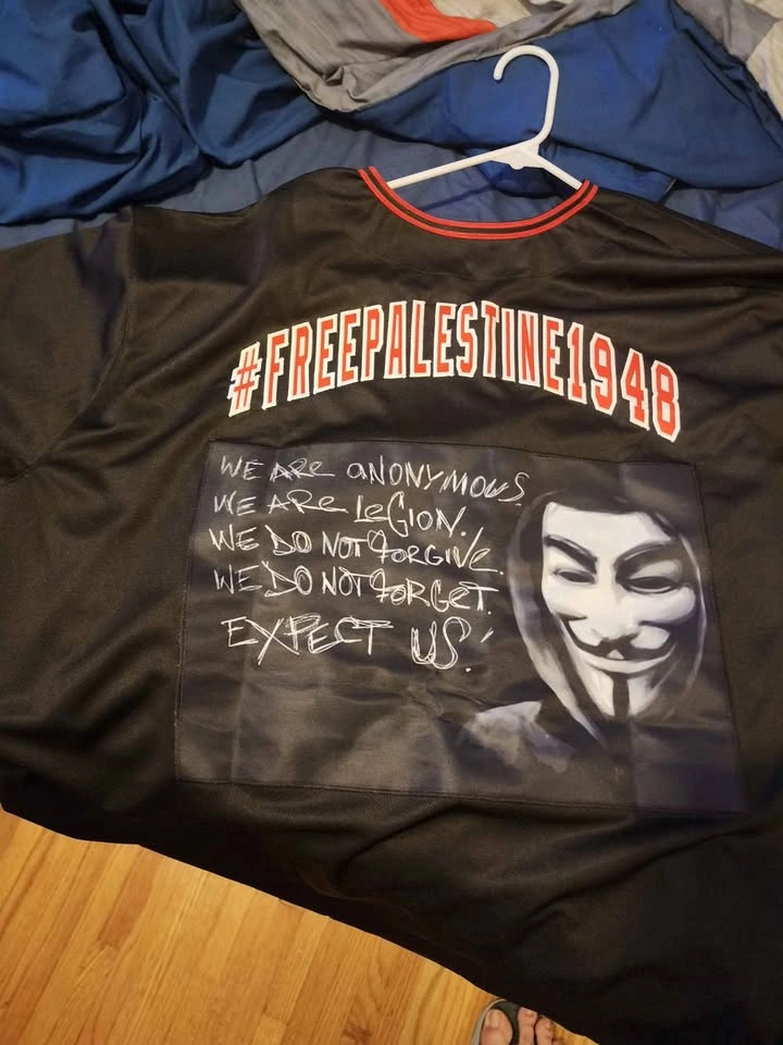 Free Palestine Shirt with PaliRicanBeast718 Logo