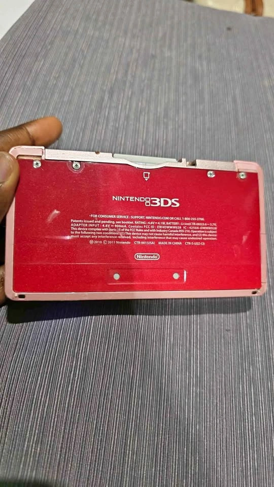 Nintendo 3ds Pink