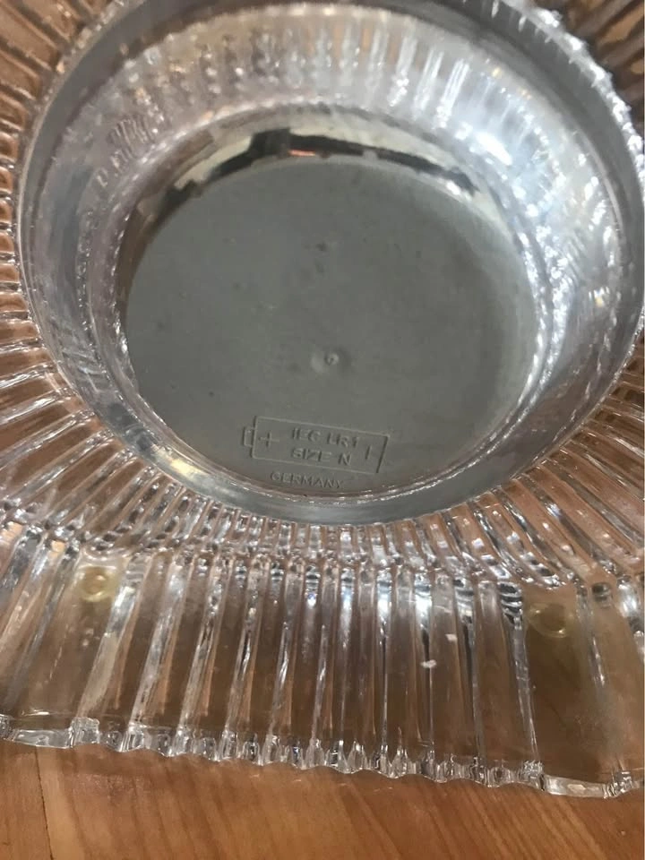 Vintage Mikasa Crystal Clock - photo 4