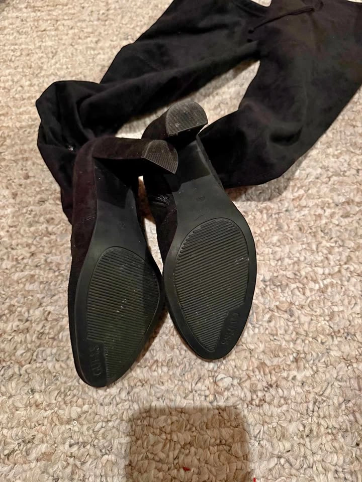 Guess Suede Thigh High Boots