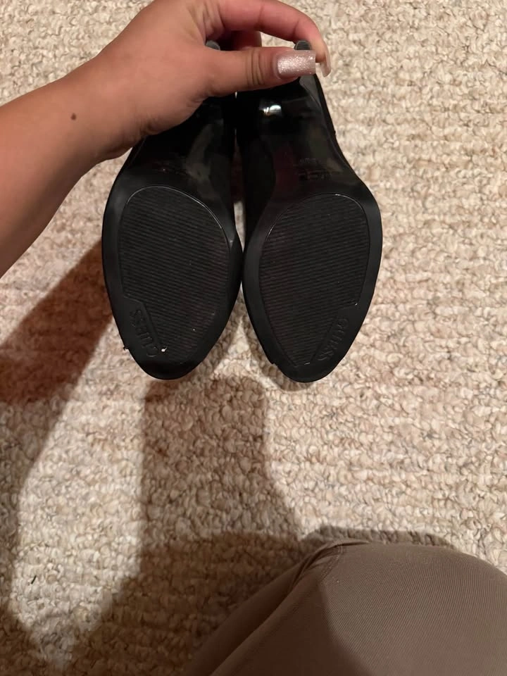 Guess Suede Open Toe Boot Heels - photo 3