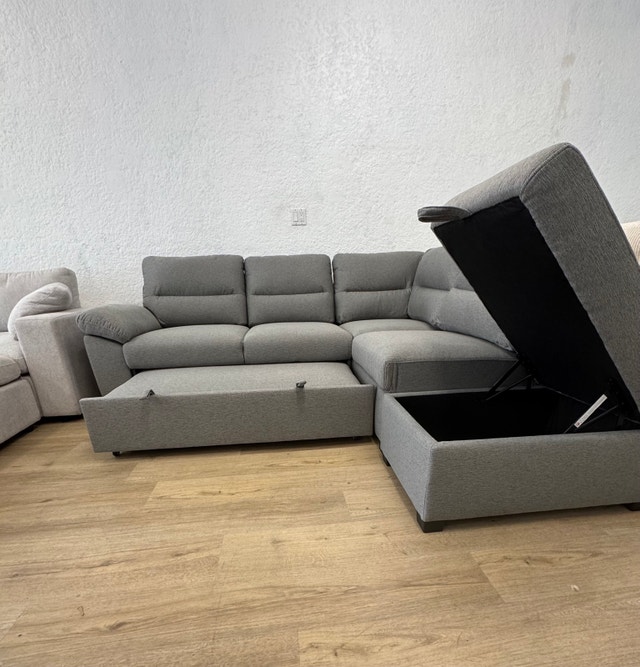 CLOVER Easy Sleeper Sectional w/ Storage - photo 3